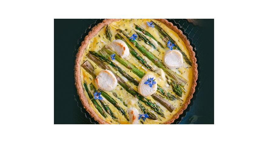 Recipes: Asparagus and Goat Cheese Tart