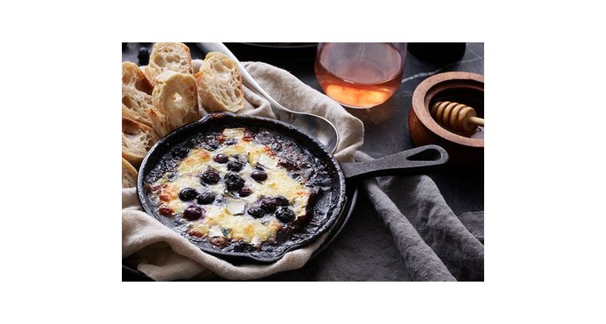 Recipes: Baked Brie with Blueberries and Citarella Honey