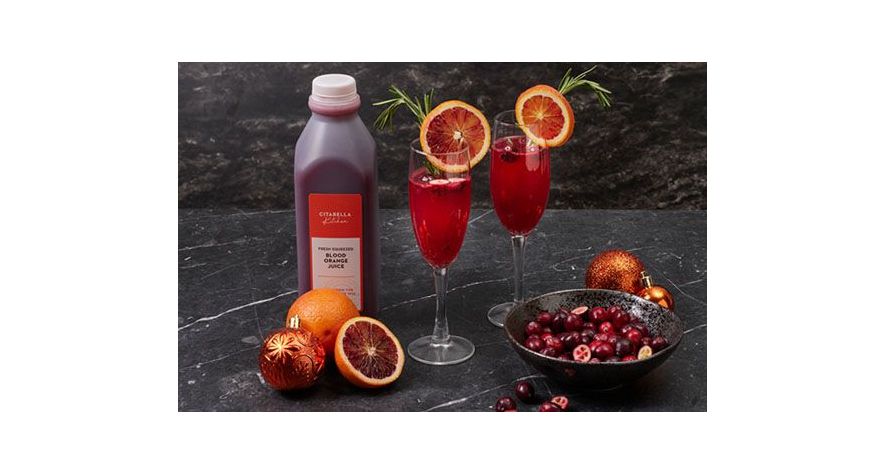Recipes: Cranberry Blood Orange Mimosa