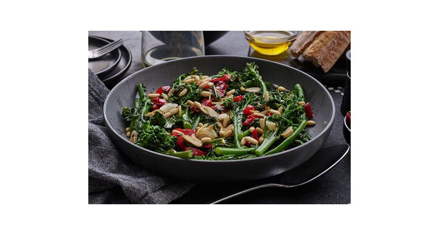 Recipes: Broccolini with Garlic, Calabrian Chili, and Pine Nuts