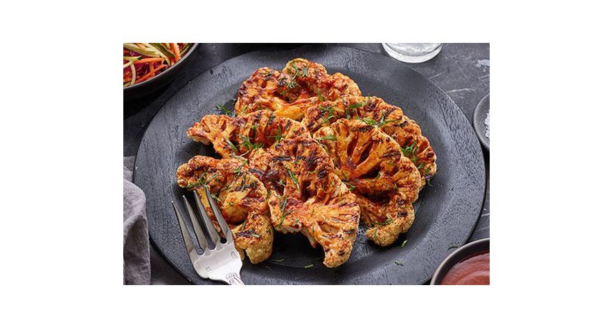 Recipes: Grilled Barbecue Cauliflower Steaks
