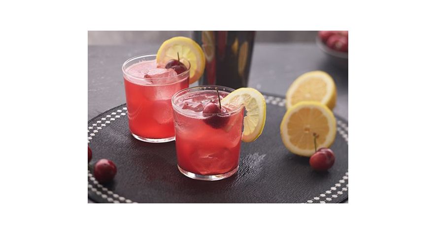 Recipes: Cherry Lemonade Vodka Spritz