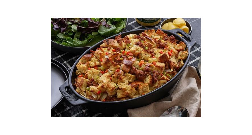 Recipes: Chorizo Stuffing with Challah