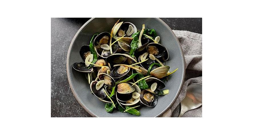 Recipes: Cockles with Ramps