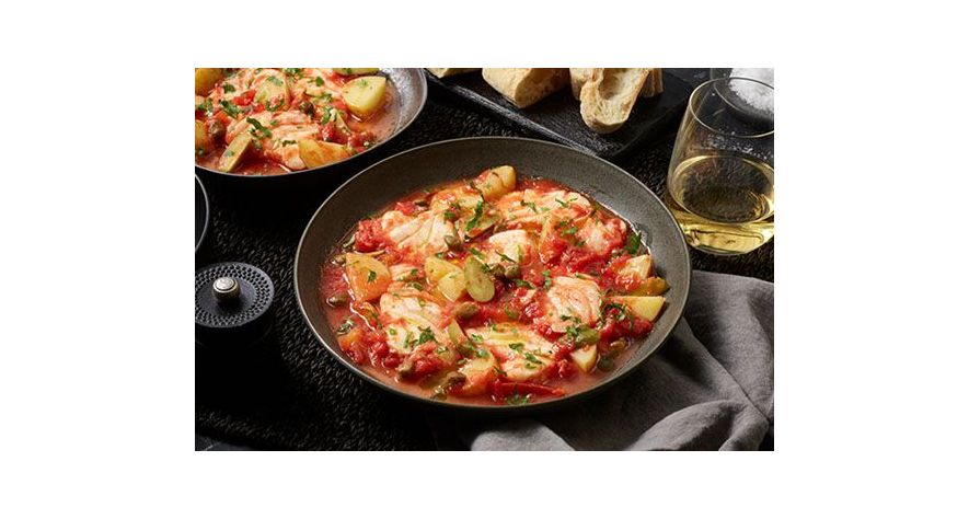 Recipes: Cod with Capers, Olives, & Potatoes
