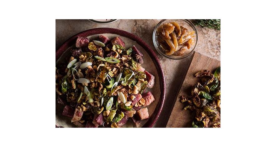 Recipes: Corned Beef and Brussels Sprouts Hash