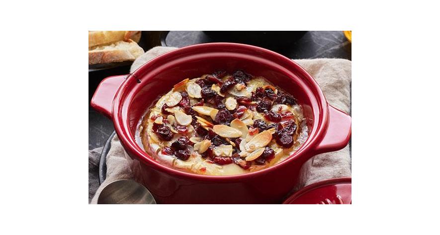 Recipes: Cranberry Almond Baked Brie