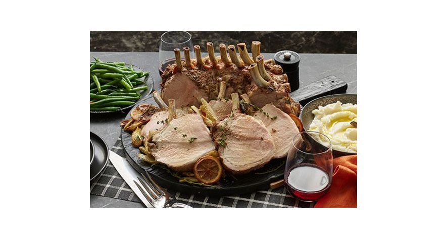 Recipes: Crown Roast of Pork with Fennel 