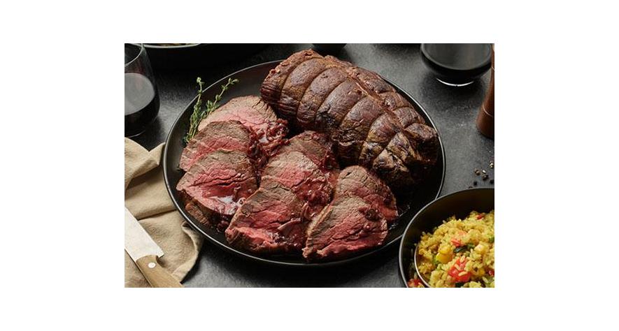 Recipes: Roasted Whole Filet Mignon with Red Wine Bone Broth Reduction