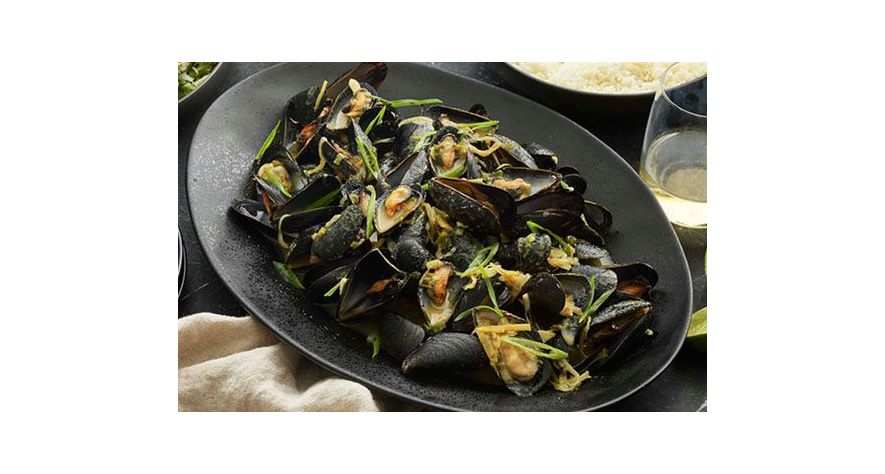 Recipes: Green Curry Mussels