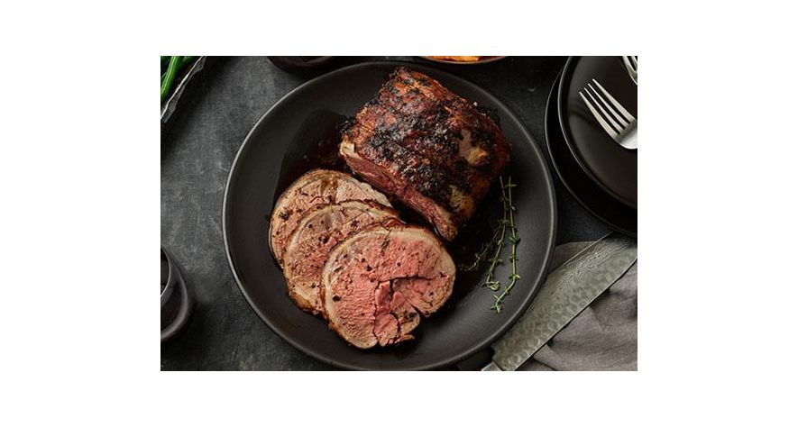 Recipes: Roasted Lamb Saddle