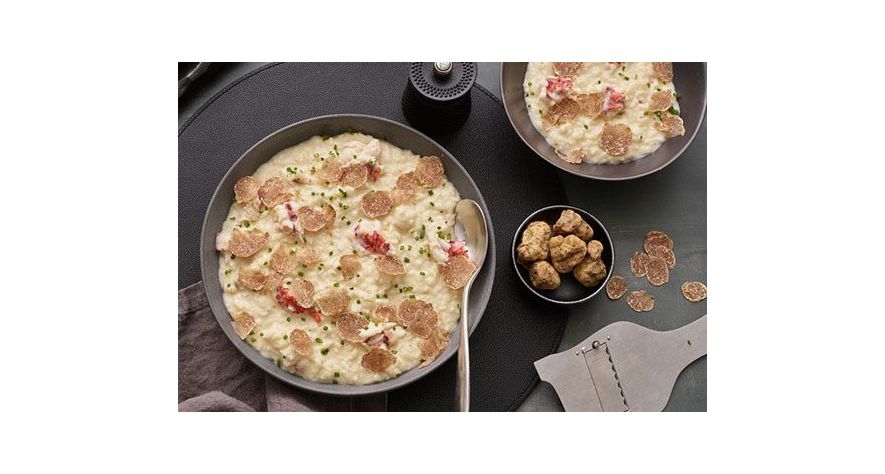 Recipes: Lobster Risotto with White Truffle