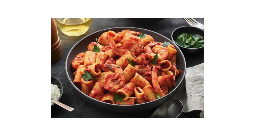 Recipes: Pasta Arrabiata with Shrimp