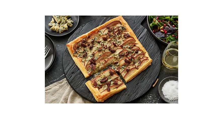 Recipes: Pear and Fourme d’Ambert Tart