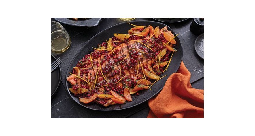 Recipes: Pomegranate Glazed Salmon