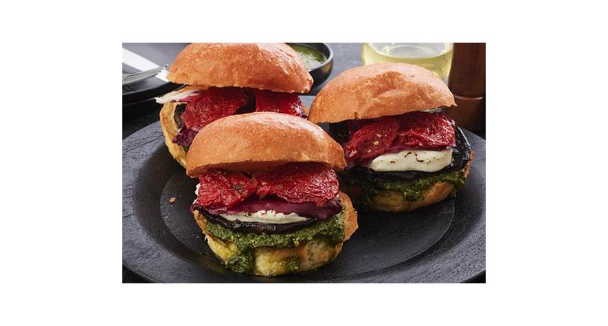 Recipes: Grilled Portabella Burgers