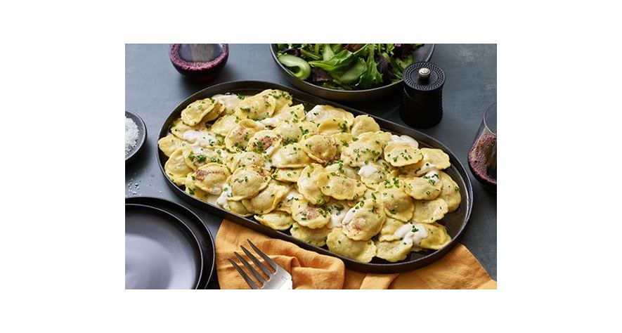 Recipes: Short Rib Ravioli with Brown Butter and Crème Fraiche