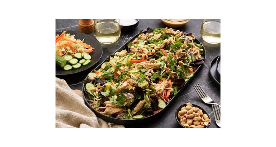 Recipes: Vietnamese Inspired Chicken Salad with Peanut Dressing