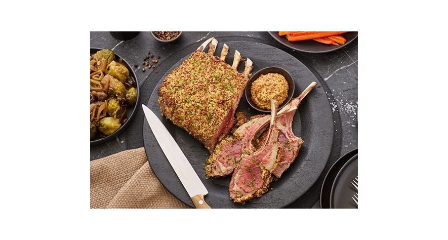 Recipes: Whole Grain Mustard Rack of Lamb
