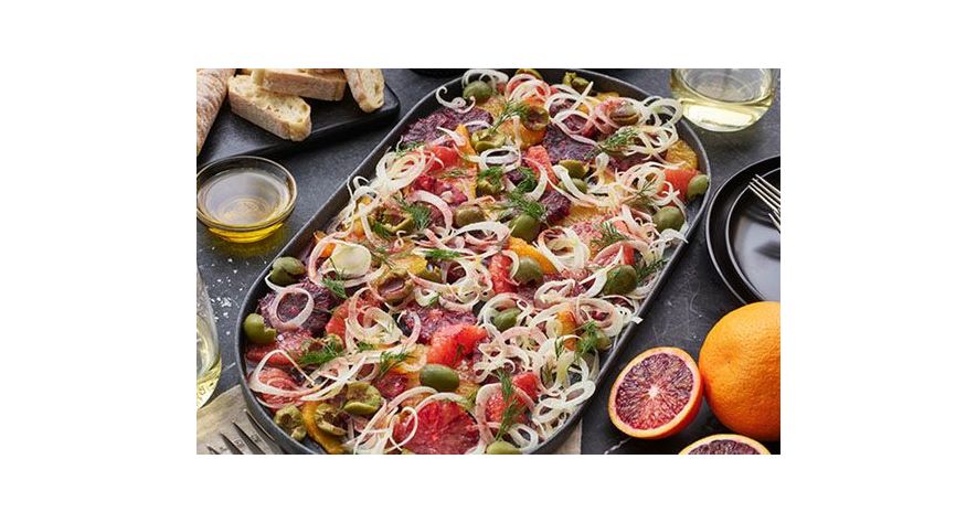 Recipes: Winter Citrus Salad with Blood Orange Vinaigrette