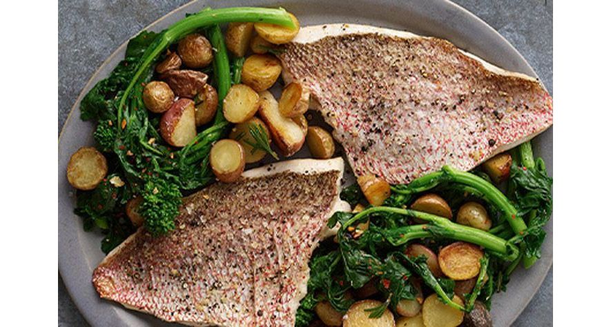 Recipes: Broiled Red Snapper