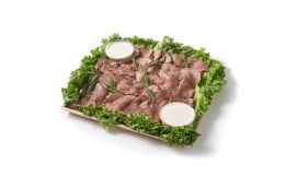 Whole Roasted Sliced Filet Mignon Platter