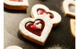 Linzer Heart Cookies
