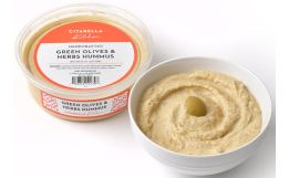 Hummus with Green Olives & Herbs
