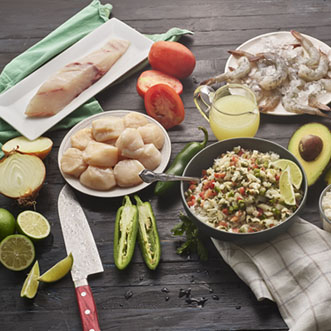 Citarella fresh ceviche package