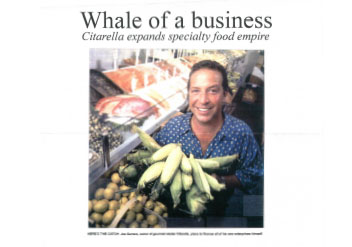 Photo of a Citarella press article