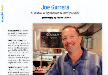 Photo of a Citarella press article