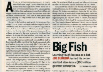 Photo of a Citarella press article in Forbes