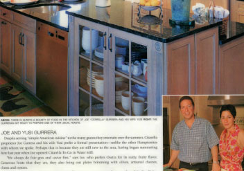 Photo of a Citarella press article in Manhattan Style