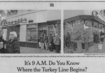 Photo of a Citarella press article