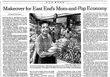 Photo of a Citarella press article