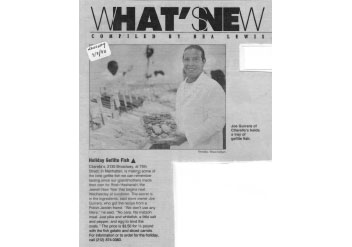 Photo of a Citarella press article