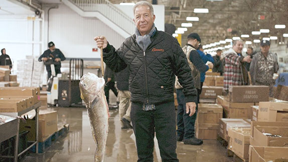Joe Guerra holding a fish