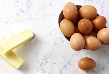 Eggs and butter