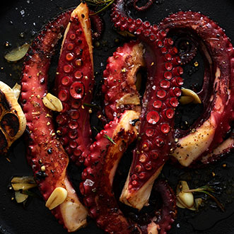 Octopus legs